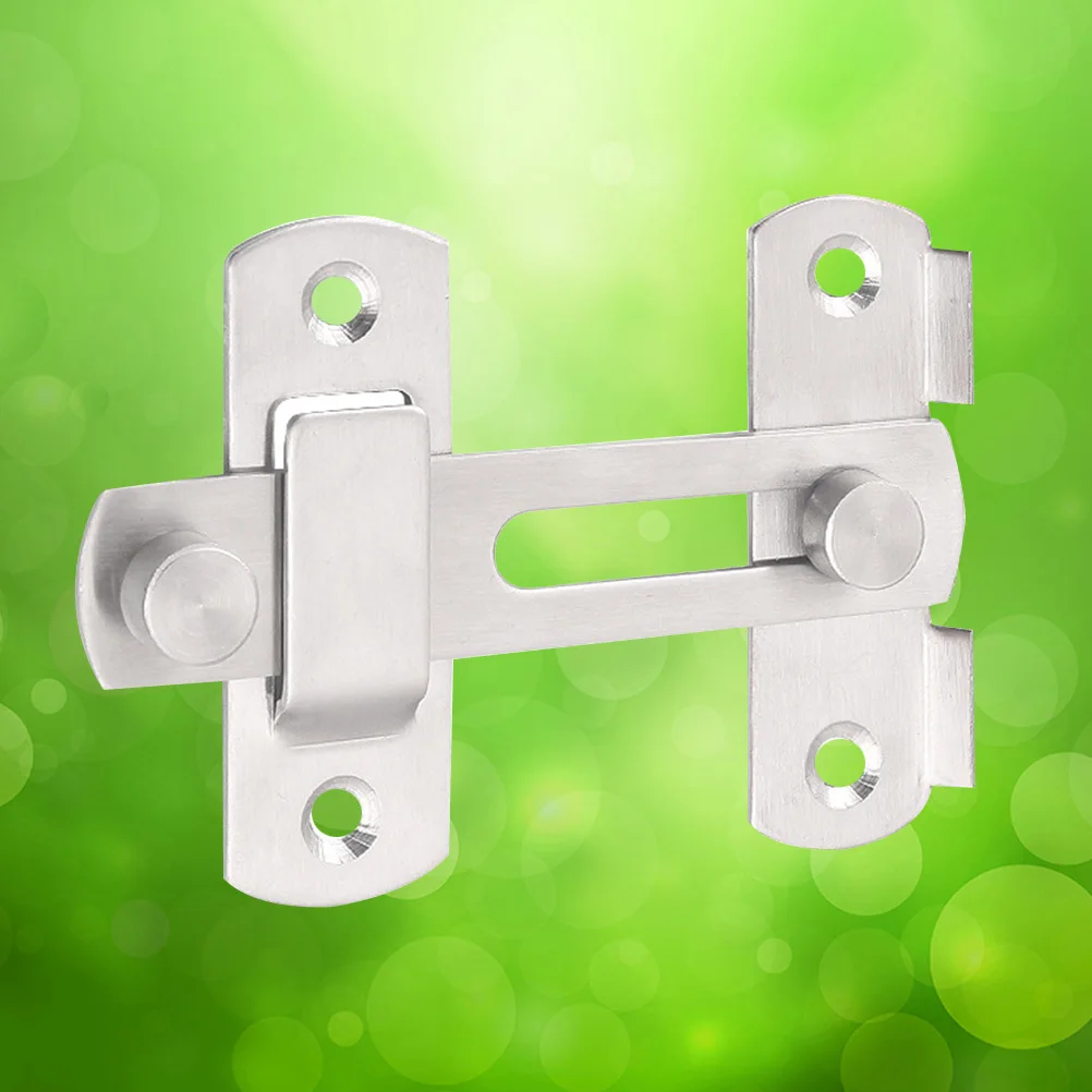 Stainless Steel Security Buckle Heavy Duty Latch For Door Window Pet Cage Safety Lock Insurance Bolt Sliding Door Guard