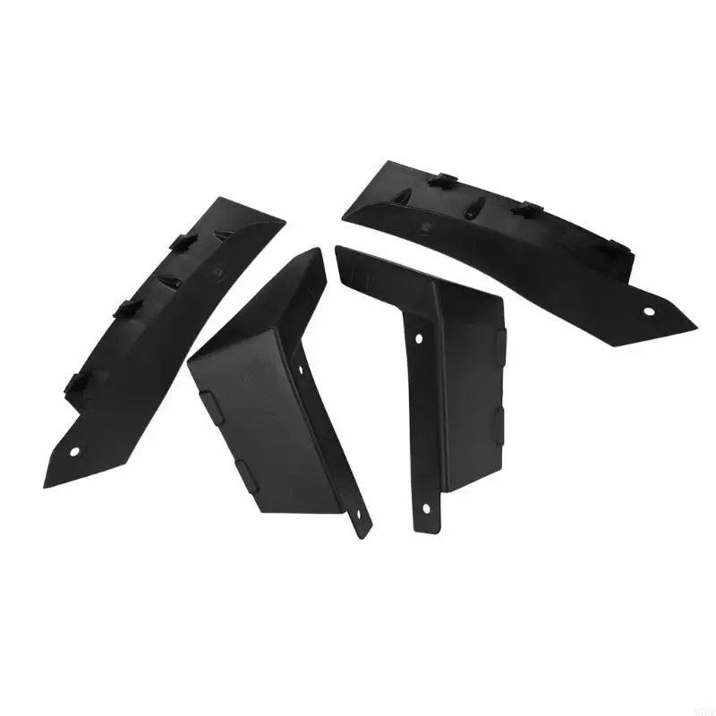 M76E 2024 Pickup-Türecken-Schmutzfänger-Kit mit 4 schwarzen ABS-Schutzvorrichtungen – Detail 3