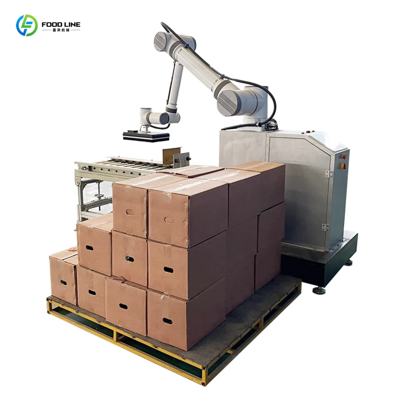 Customized Collaborative Palletizer Palletizing Robot Arm Picking Loading Gripper Industrial Handling Robot Automation Solution
