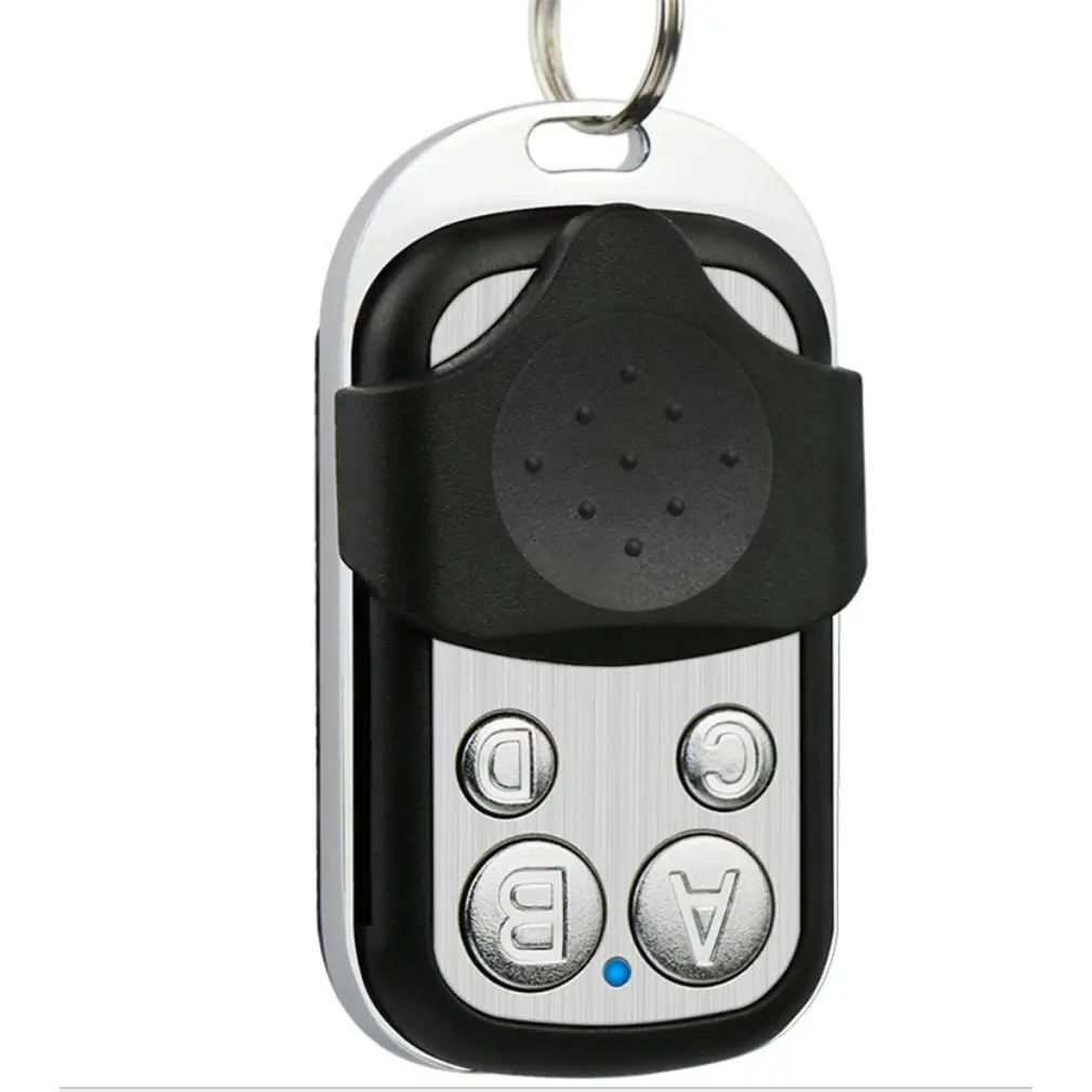 Door Remote 433Mhz 4 Channel Remote Control Use All 433 Mhz Fixed Code Key Chains Car Home And Garage 1 Pcs
