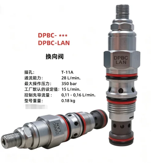 DPBC-LAN  SUN HYDRAULICS ORIGIN 3-way, pilot-operated, directional valve with internal drain to port 3 IN STOCK