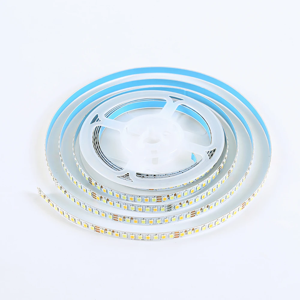 High lumen 2835-200D-5B10Cx2 3colors Constant Current LED strip 7mm width light tape be used in chandeliers ceiling lamp panel l