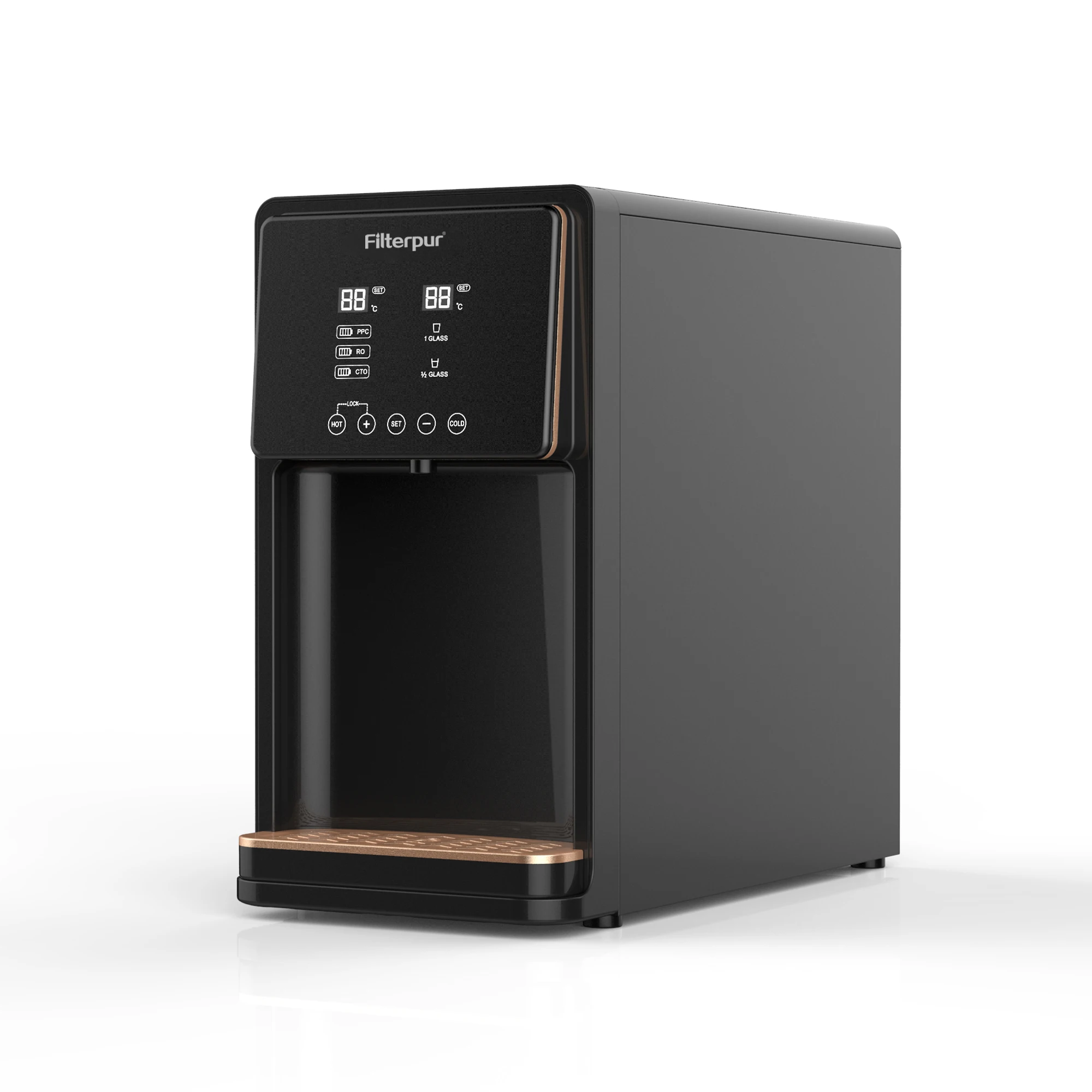 

Office Use Water Dispenser Tankless Uf Water Purifier with Uv Hot and Cold Water Dispenser