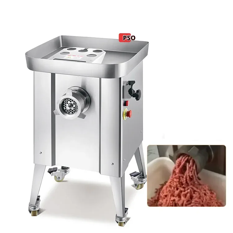 Large Capacity Meat Grinder Machine Sausage Making Frozen Minced Meat Mincer Grinding Machine