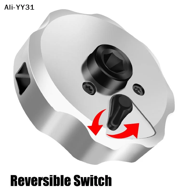 【A31】【A1】Steel Portable Palm Mini Ratchet 3-in-1 Socket Screwdriver Hand Tool Ratchet Screw 1/4 Inch All-in-one Ratchet Wrench