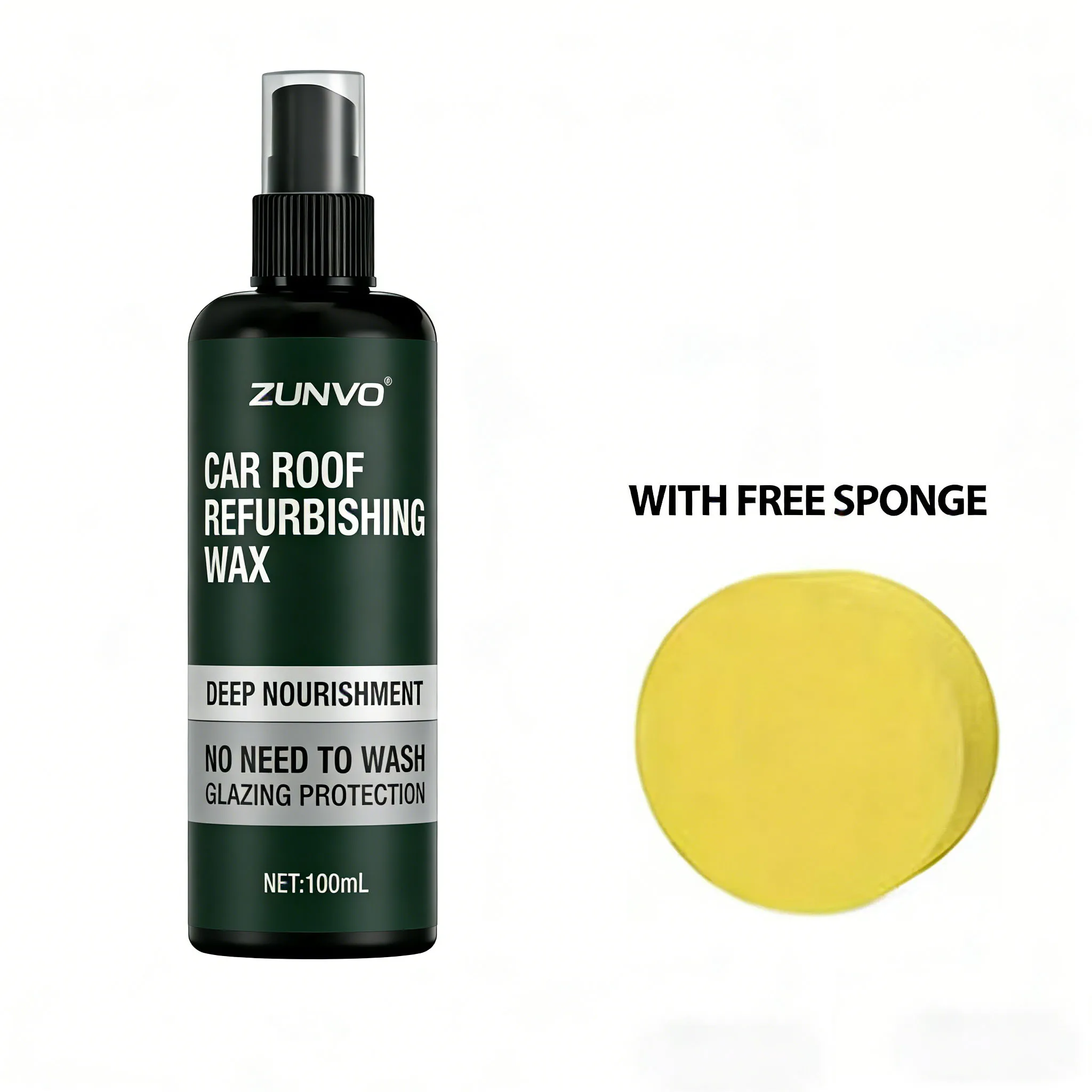 Car Roof Refurbishing Wax No Need To Wash Glazing Protection Deep Nourishment