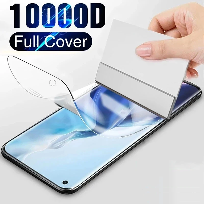 1000D Full Cover Hydrogel Film For OPPO R11S R9S Plus R17 Pro R15X Protective Film For OPPO F21s F21 F19 Pro 5G Screen Protector