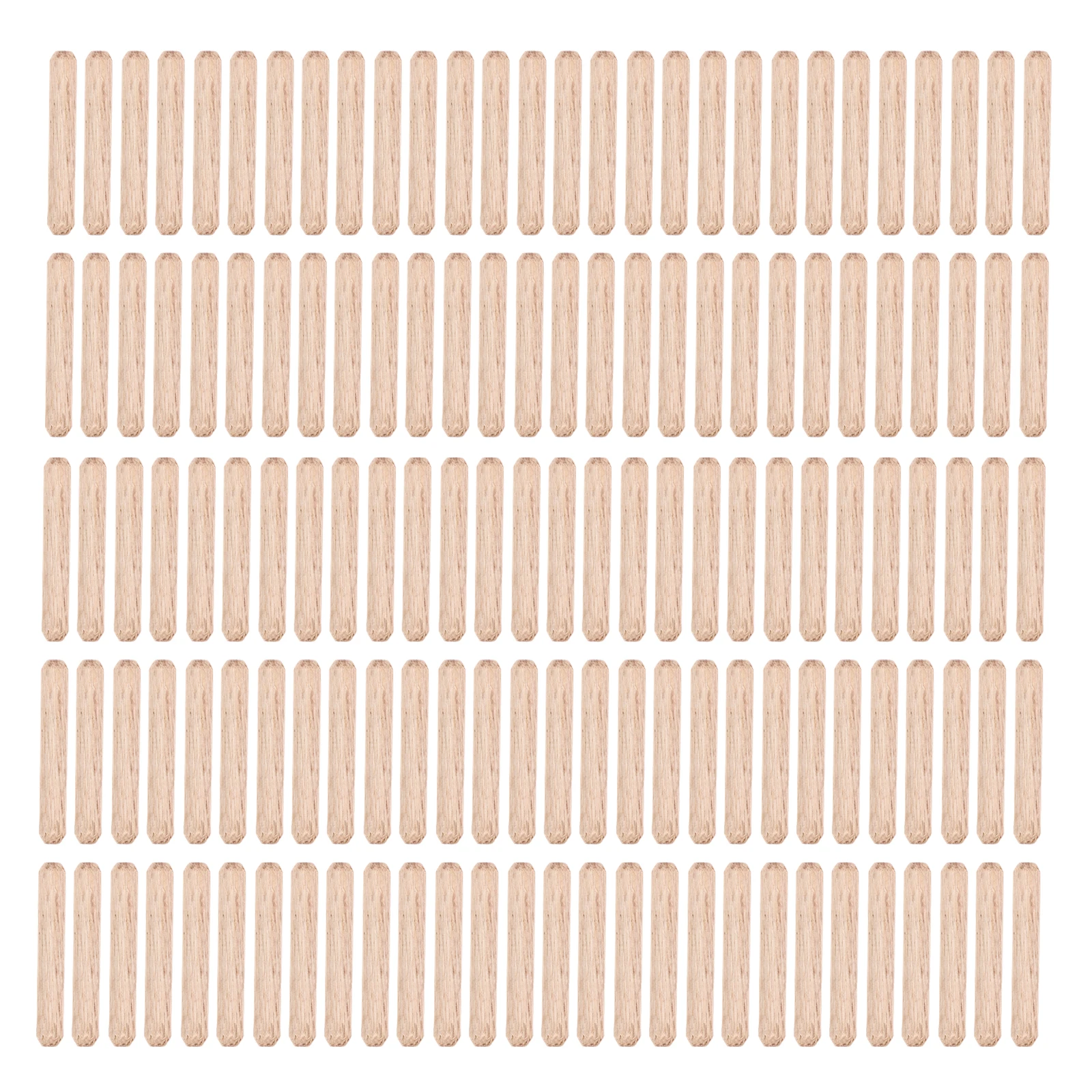 

300Pcs High Density Wooden Needle Round Wood Pin Nails Wedge Wooden Shaft Connector