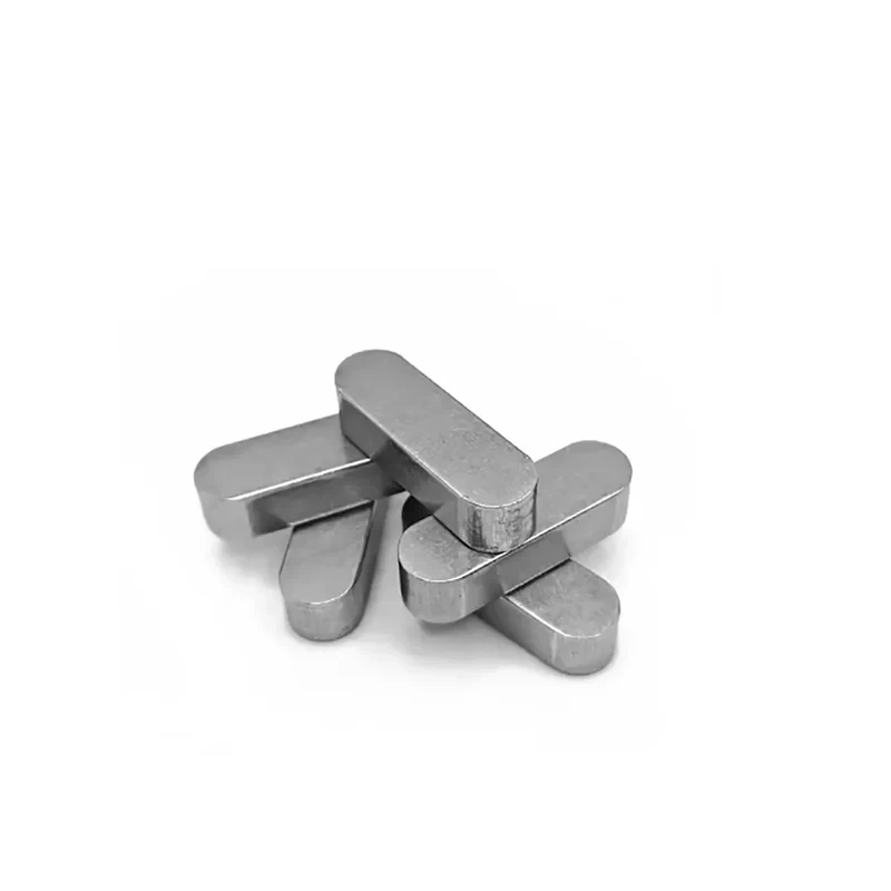 

M2 M3 M4 M5 Carbon Steel A-Type Flat Key / End Mill Processed Square Key for Shaft & Pulley Connection