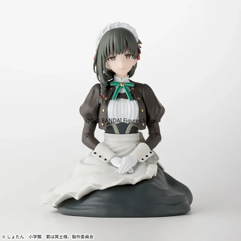 Echte Originele Anime Je Bent Mevrouw Servant Yuki Zithouding Action Figure Model Desktop Decoratie Collectible
