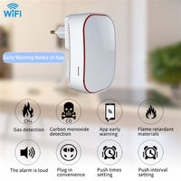 JABS-WIFI Natural Gas Detector And Carbon Monoxide CO Detector,Combustible Gas Leak Detector Monitor For Co,Lng,Lpg,Methane