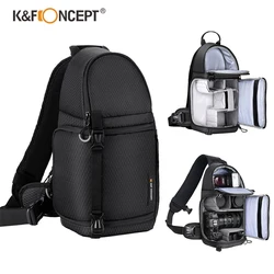 K&F CONCEPT New Pattern Waterproof Professional Camera Shoulder Bag For DSLR Camera Lens Travel Camera Bag