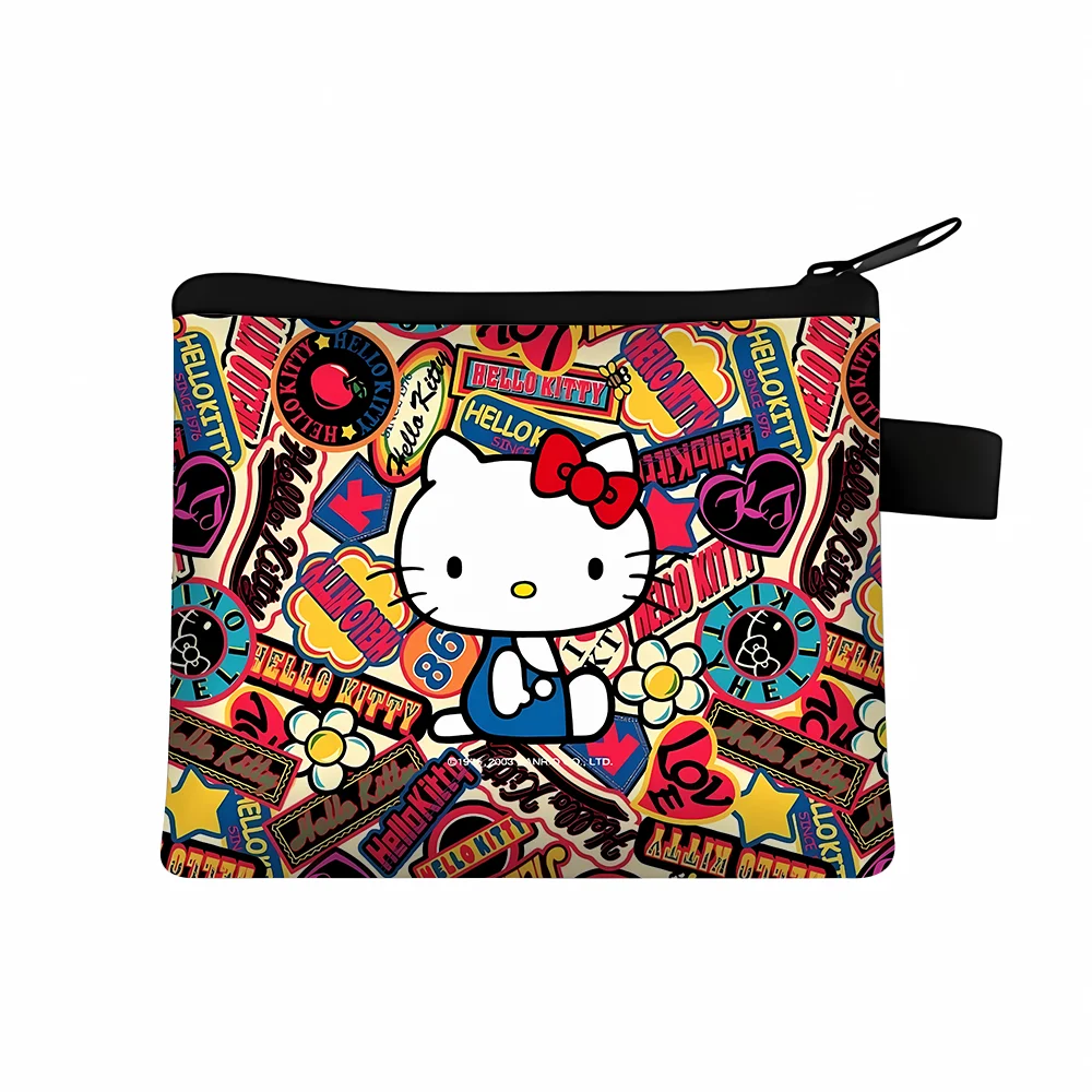 2024 Hello Kitty portamonete creativo stampa portafoglio portamonete portamonete portamonete portamonete portapenne carino regali di compleanno per