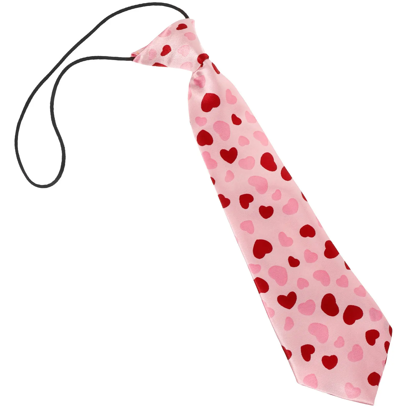 Valentine's Day Tie for Men – Polyester Necktie, Creative Pattern, Party Wedding Costume Gift