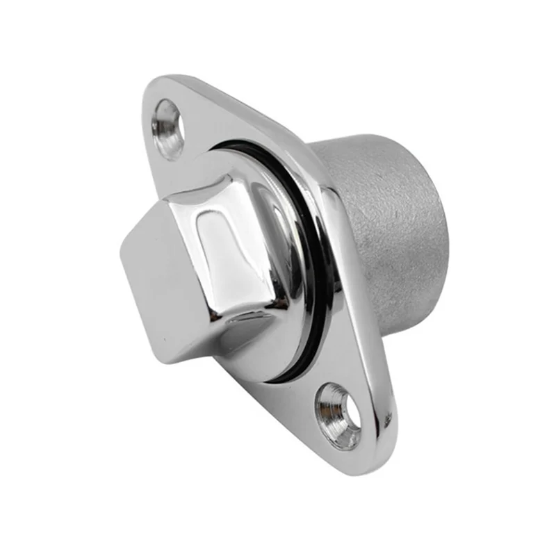 Новая пробка для воды из нержавеющей стали 316, сливной клапан для кормы лодки, носик для яхты, алмазная шелковая пробка для лодки, фитинг для морского оборудования