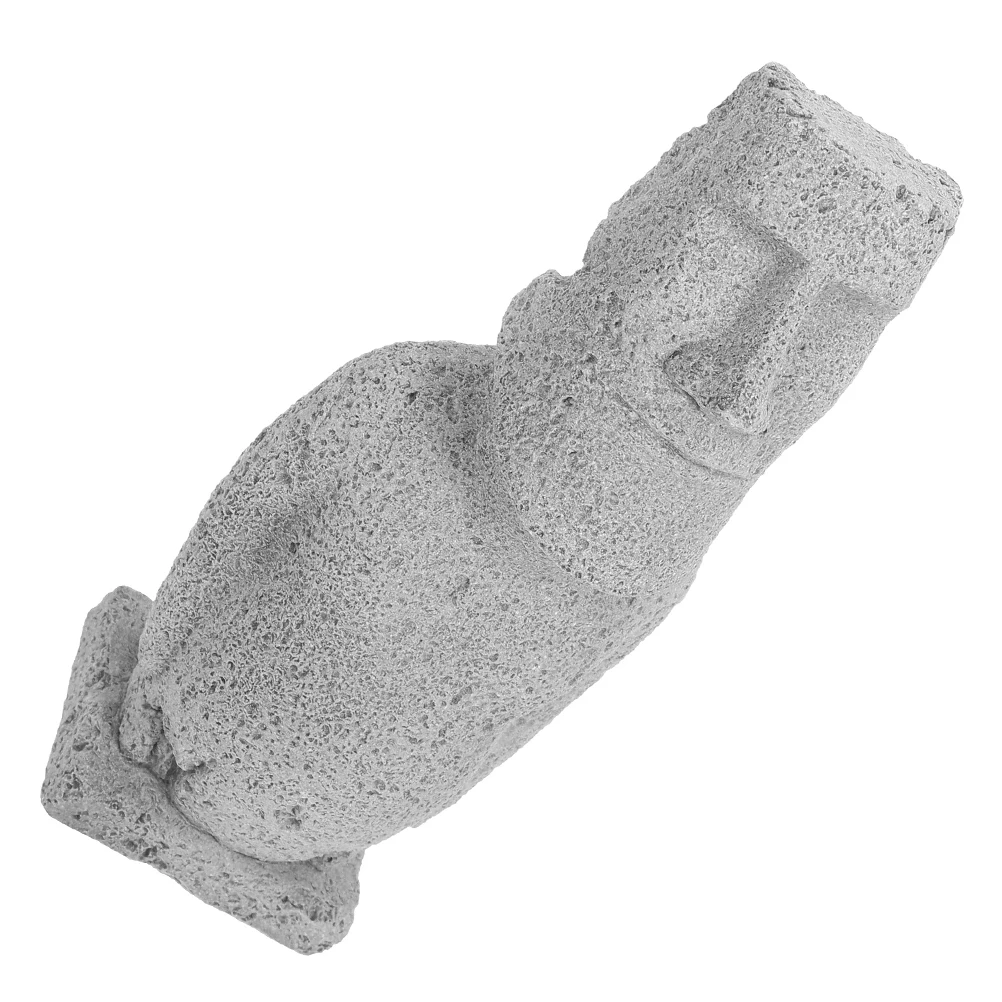 

Simulated Moai Statue Home Decor Small Adornment For Fish Tank Aquarium Desktop Garden Sandstone Figure Mini Model