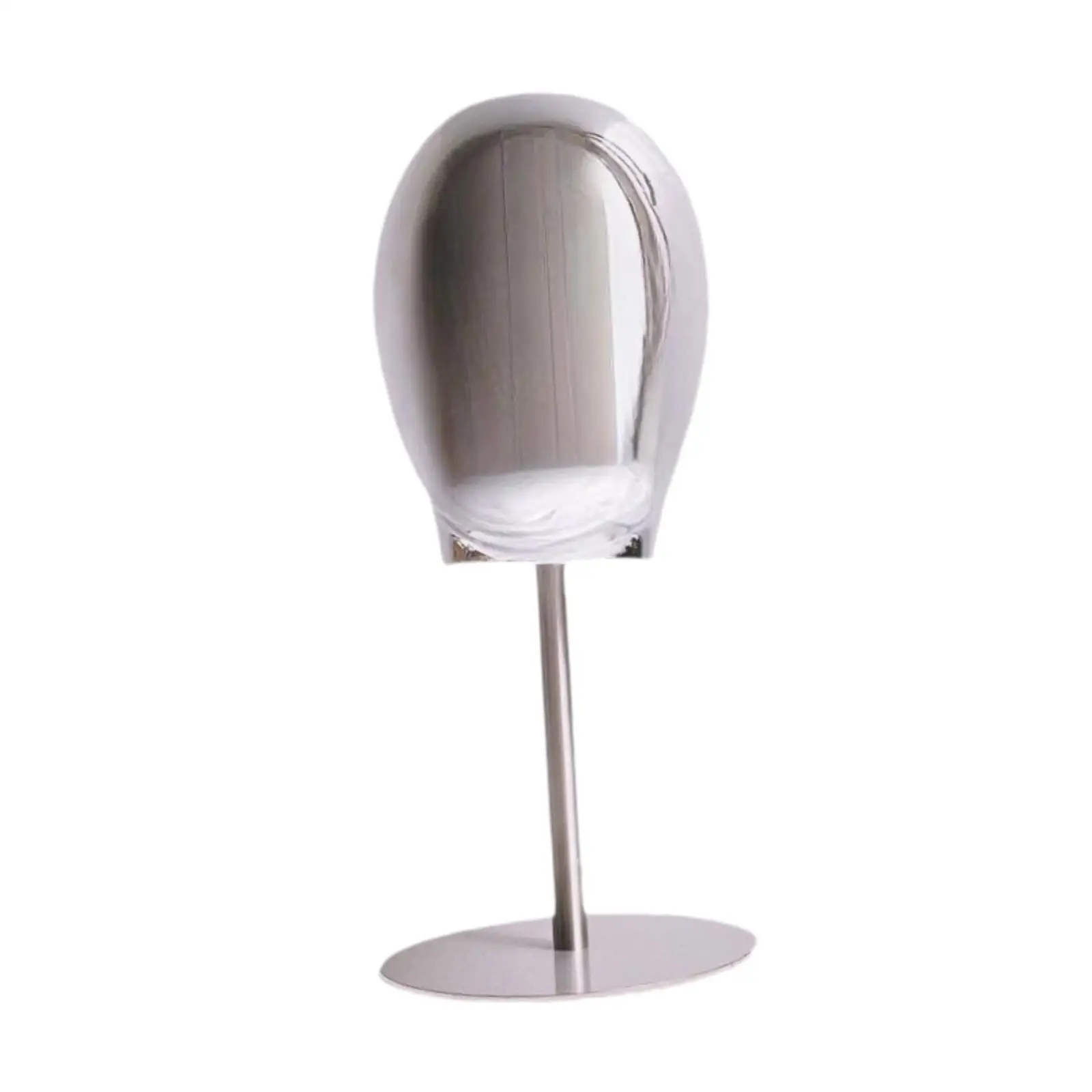 

Mannequin Head Wig Head Freestanding with Stainless Steel Base Hat Display Stand Manikin Display Head for Hairpieces Hat Caps