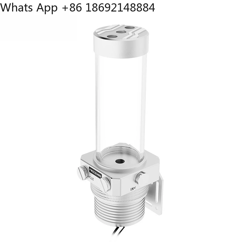 Integrated water pump with built-in defoamer 60MM extended water tank metal cover