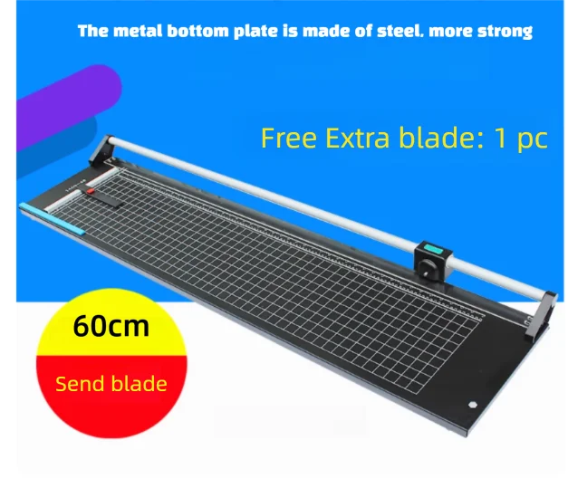 

Manual rotary paper trimmer cutter 60cm