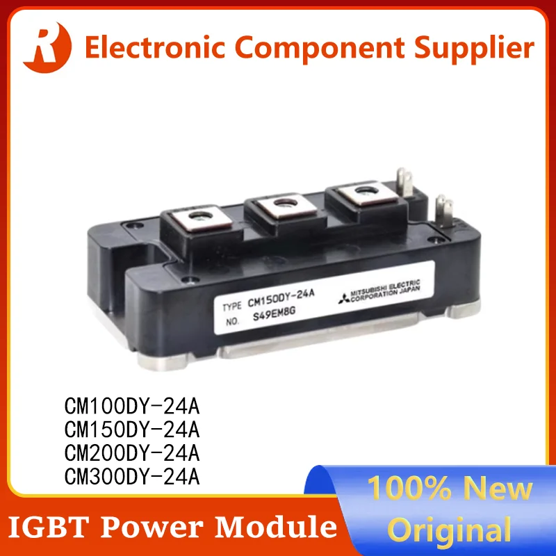 New Original CM100DY-24A CM150DY-24A CM200DY-24A CM300DY-24A IGBT Power Module Suitable for AC inverter drives