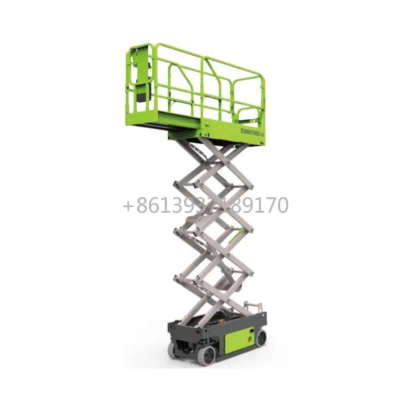 10M Lifter Small Steel Construction Cheap Factory Price Electric Aerial Working Platform New Scissor Lift