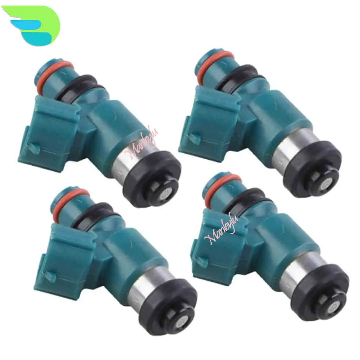 4pcs 16450-HP5-603 16450-HP5-003 Fuel Injector for Honda TRX420 Rancher 07-14 TRX500 12-13