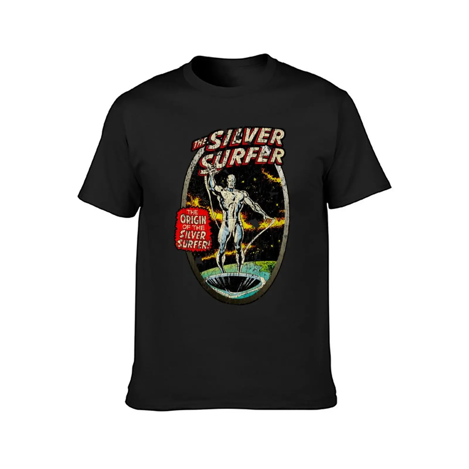 Silver Surf 1978 Cartoons Vintage T-Shirt blacks summer clothes mens vintage t shirts