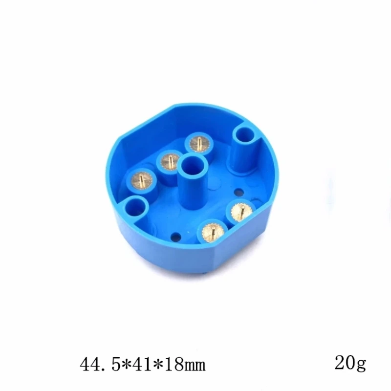 44.5x41x18mm Abs Plastic Concentrator Housing Instrument Box Temperature Transmitter Module Enclosure