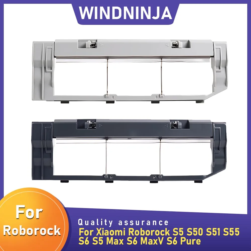 Hauptbürstenabdeckung für Xiaomi Roborock S5 S50 S51 S55 S6 S5 Max S6 MaxV S6 Pure Zubehör Rollbürstenabdeckung Ersatzteil