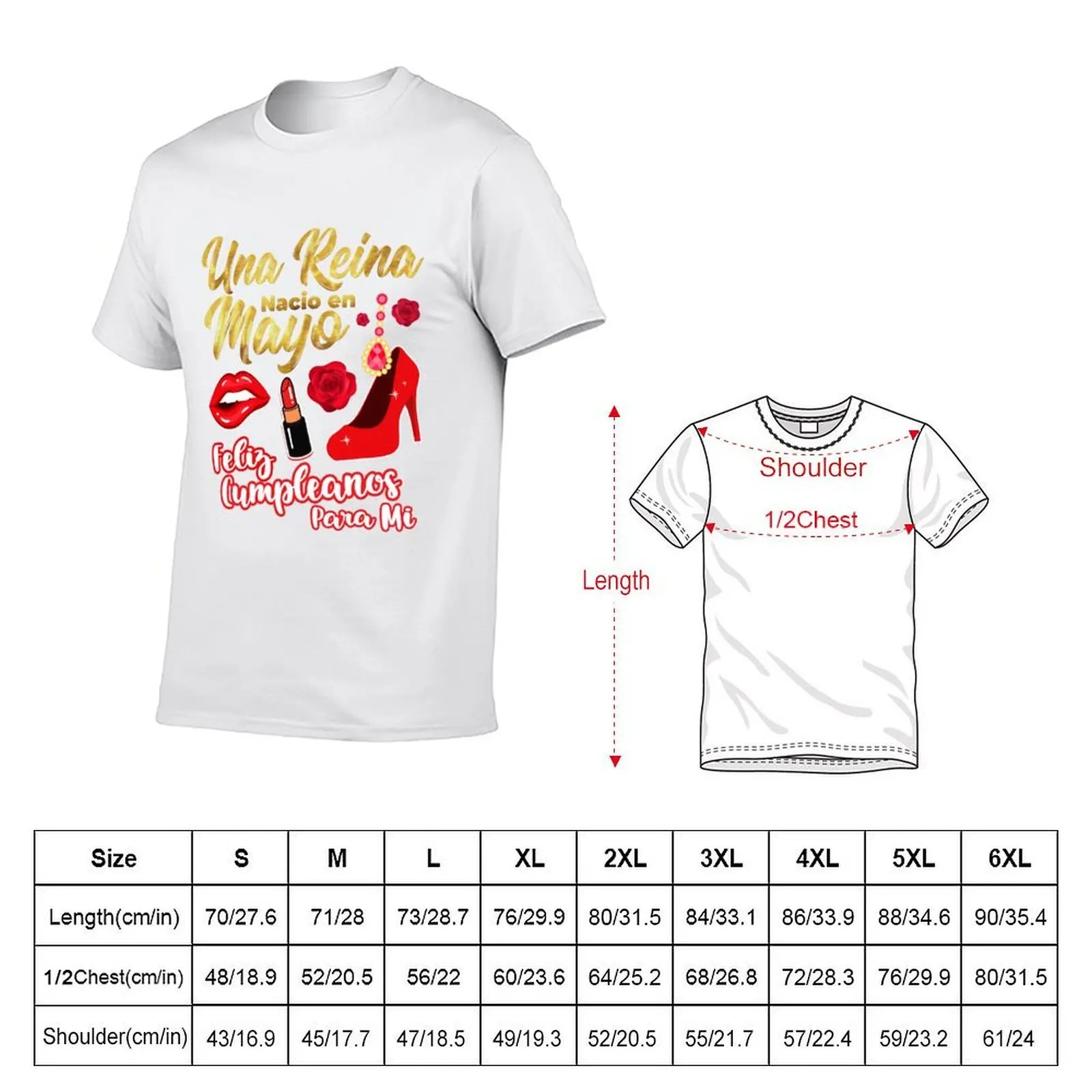 Una Reina Nacio En Mayo Regalo Cumpleanos May Queen Birthday Gift T-Shirt football t shirt anime stuff fitted t shirts for men