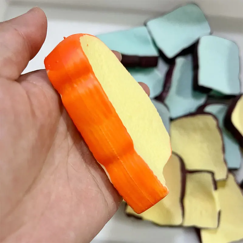 DIY Simulierter Toast, TPR-Leerkugelhülle, Handgemachtes DIY Squishy-Spielzeug-Ballhülle, Entspannungs- und Langsam Rückfedernde Kugelhülle – Detail 4