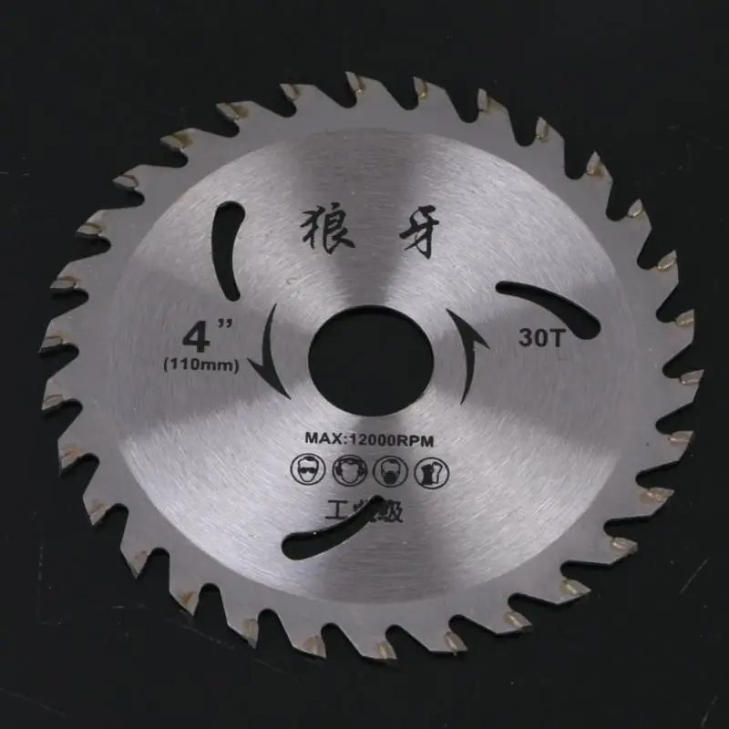 

110mm 4 inch Carbide Circular Saw Blade 30/40T Woodworking Cutting Disc Wheel For Wood Granite Marble Table Saw Angle Grinder