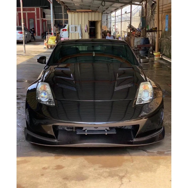

Car Body kit for Nissan 350Z 03-08 upgraded TOP large surround kit 350 modified front and rear bumper side skirt rear spoiler