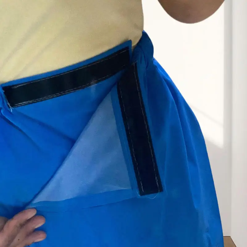 المشي لمسافات طويلة تنورة المطر مقاوم للماء خفيفة الوزن المطر النقبة خفيفة للغاية يندبروف التخييم معطف واق من المطر بطانة المعطف للنساء الرجال #5