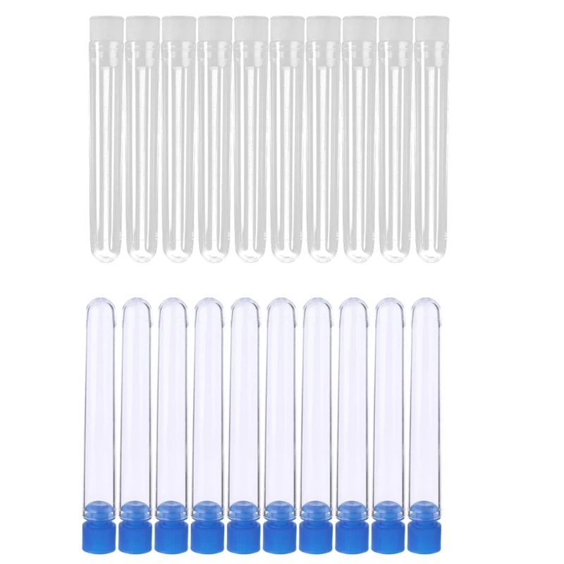 Test Tubes with Lids Lightweight for Party Decorate House Candy Storage 10Kit