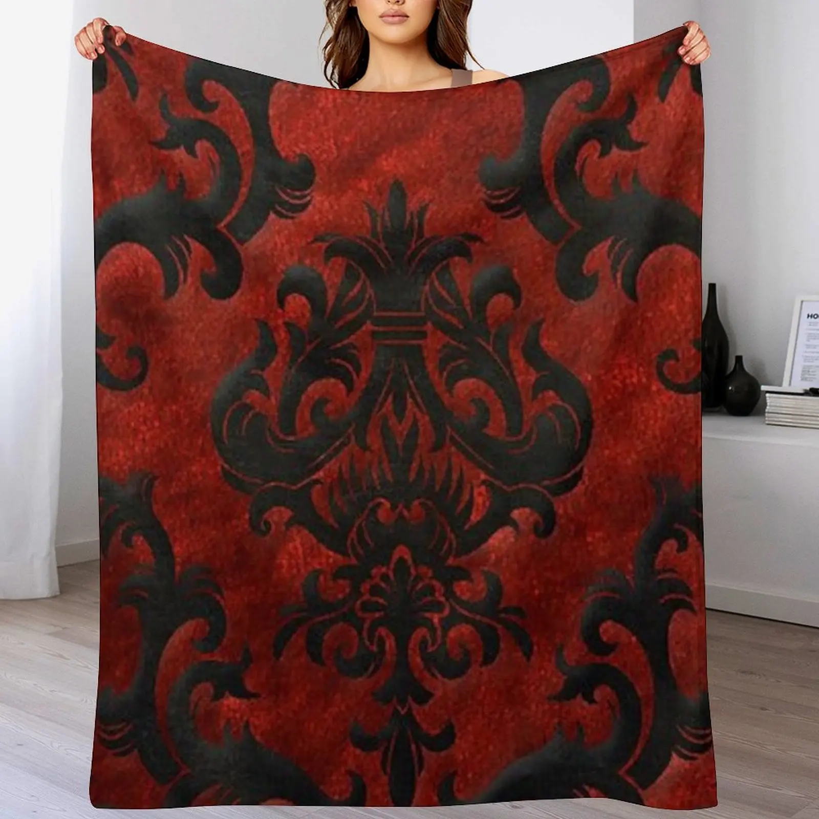 

Gothica Throw Blanket Luxurious Soft Fuzzy Blanket for Sofa Bed