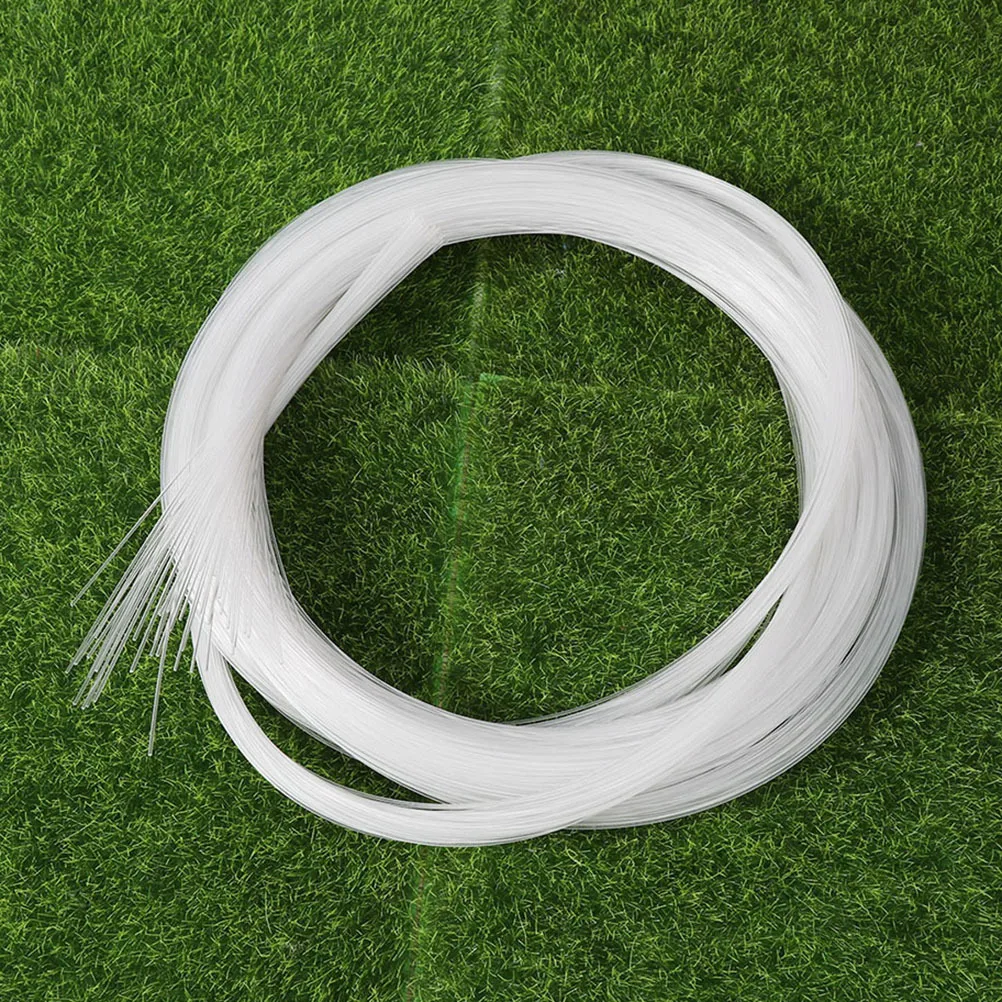 

Bright Transparent Solid Optical Fiber Mma Cable Diameter 2.0mm Length 3m Lightweight Plastic Fiber Optic for Party Decoration