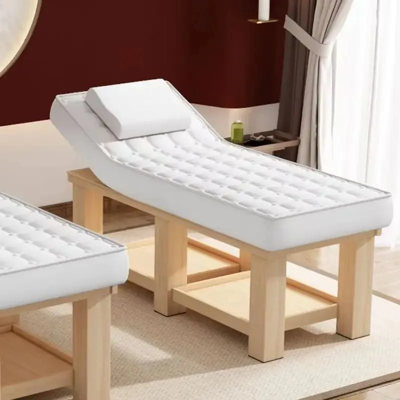 Comfort Table Wooden Multifunction Massage Spa Tattoo Esthetician Foldable Bed Tattoo Camas Y Muebles Massage Furniture MQ50MB