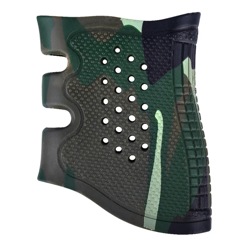 

Тактический Противоскользящий чехол для пистолета Glock G17,18,19,m4, резиновый чехол, аксессуары для стрельбы