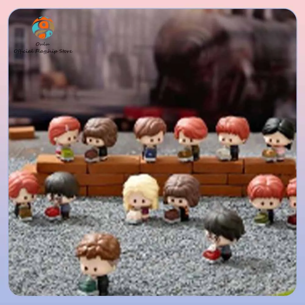 Caja Sorpresa Original de Harry Potter, Mini Figuras Decorativas de Harry Potter, Regalo del 25 Aniversario, Serie Regreso a Clases, Caja Misteriosa