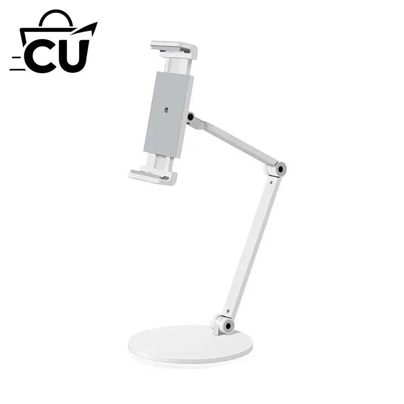 Aluminum Tablet and Phone Desktop Stand Universal Foldable Rotating Holder for Mobile and iPad