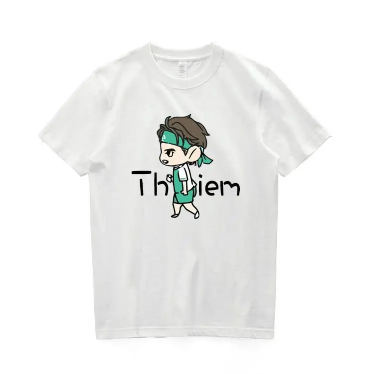 

Tennis T-shirt Cotton Print Men's Short-sleeved Federer J Simple Fashion Non-mainstream Men's and Women's T-shirt