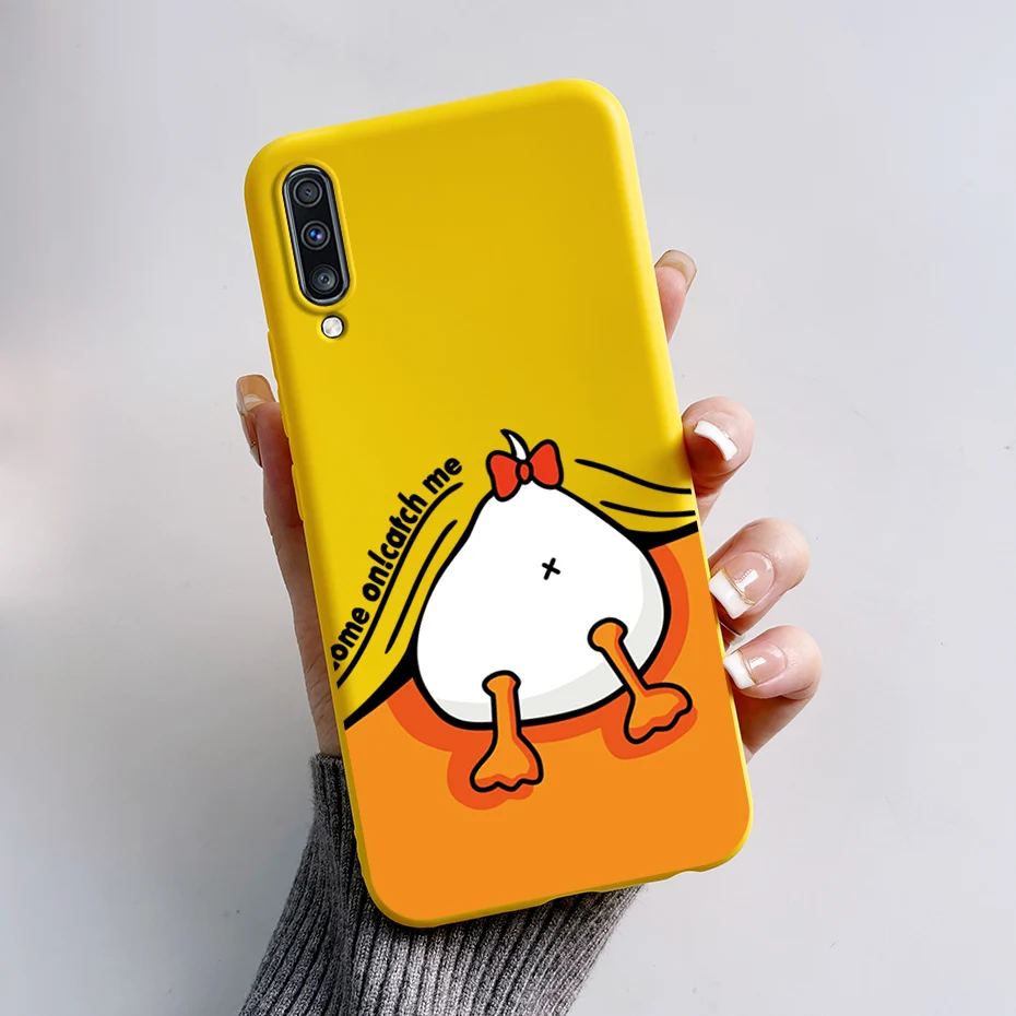 Case For Samsung Galaxy A70 Case Stylish Painted Flower Shockproof TPU Soft Silicone Phone Cover For Samsung A70 A 70 A705F Case