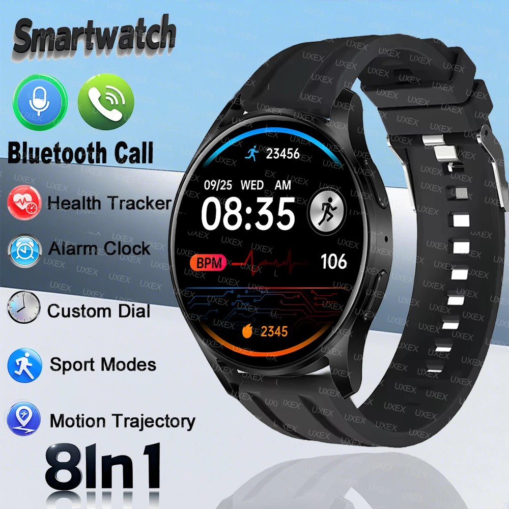 

Businesst New 8IN1 Smartwatch Men 1.32” Inch Wireless Call Health Tracker Custom Photo Holiday Gift Wearable Watches Women 2025