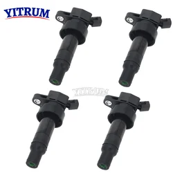 4PCS/Set 273012B100 lgnition Coil For Hyundai Veloster 2012 2013 2014 2015 2016 2017 Hyundai Accent Kia Rio Soul 2012-19 UF652