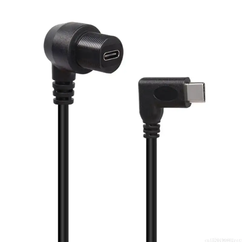 D5BB Premium TypeC Extension Wire 30cm For Quick File Transfer And Charging