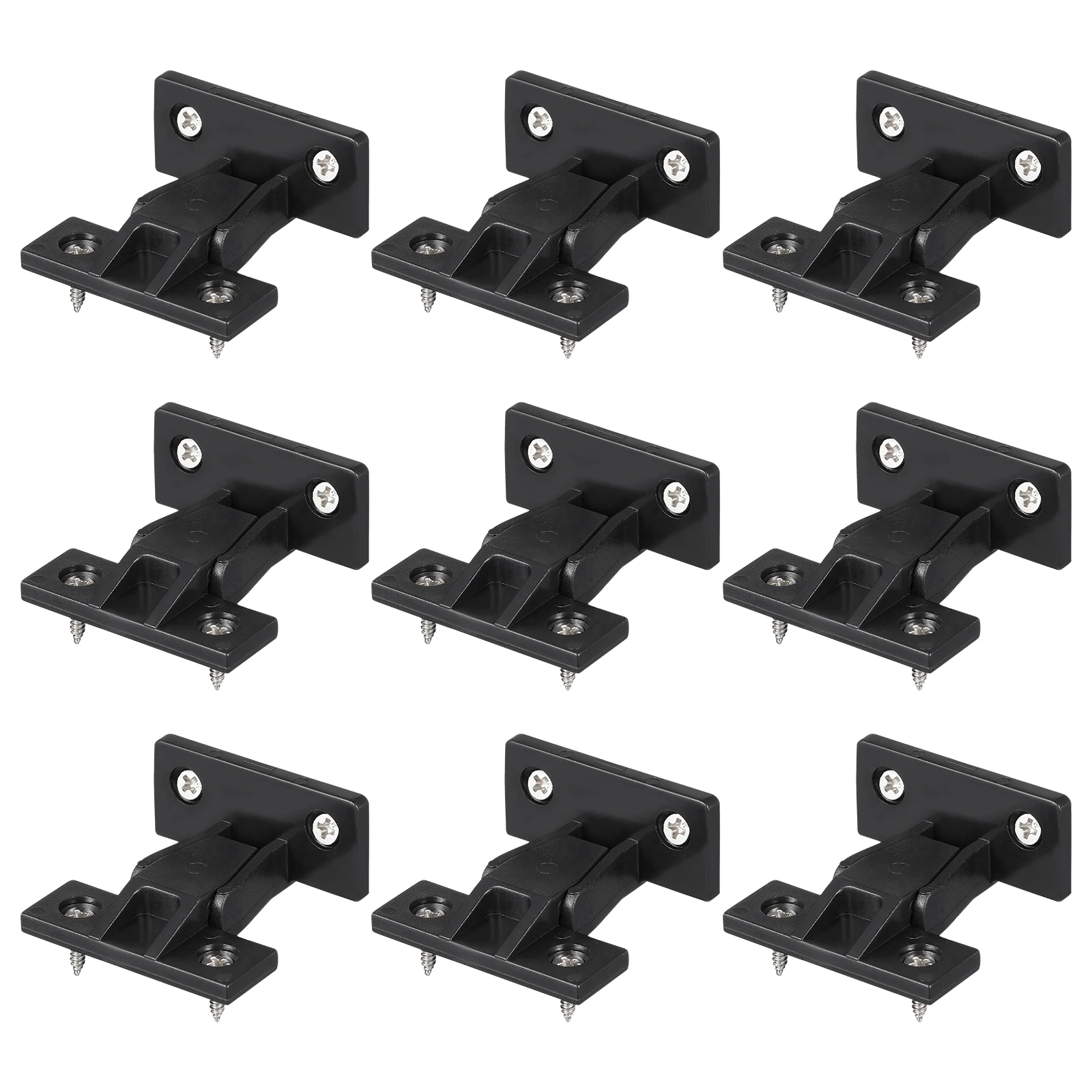 

10pcs Furniture Connector Nylon Push-On Corner Buckle Fast Installation Trim Panel Cover Fastener For Cabinet