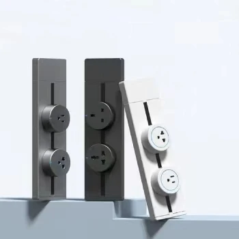 핫 세일 유니버설 32A NFC 네트워크 전원 연장 소켓 어댑터 벽걸이형 스테인리스 스틸 침실 거실용 2A