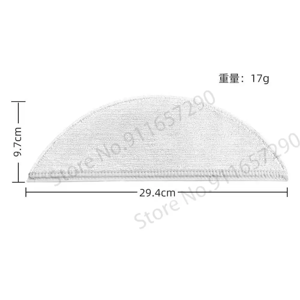 ل XiaoMi Mijia Lydsto R1 R1A فرشاة رئيسية فلتر HEPA فرشاة جانبية كيس لجميع الغبار ممسحة القماش قطع غيار جهاز آلي لتنظيف الأتربة الملحقات