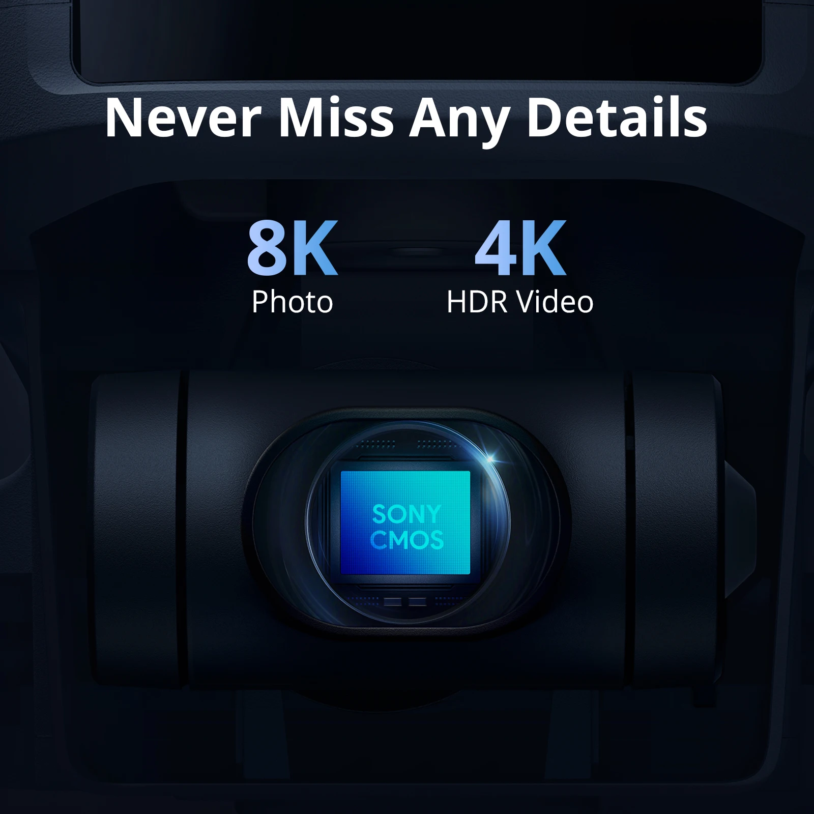 Potensic ATOM 2 Camera Drone, 4K HDR Video, 8K Photo, 3-Axis Gimbal,Under 249g, Vertical Shooting,10-KM, AI Night Shot, AI Track